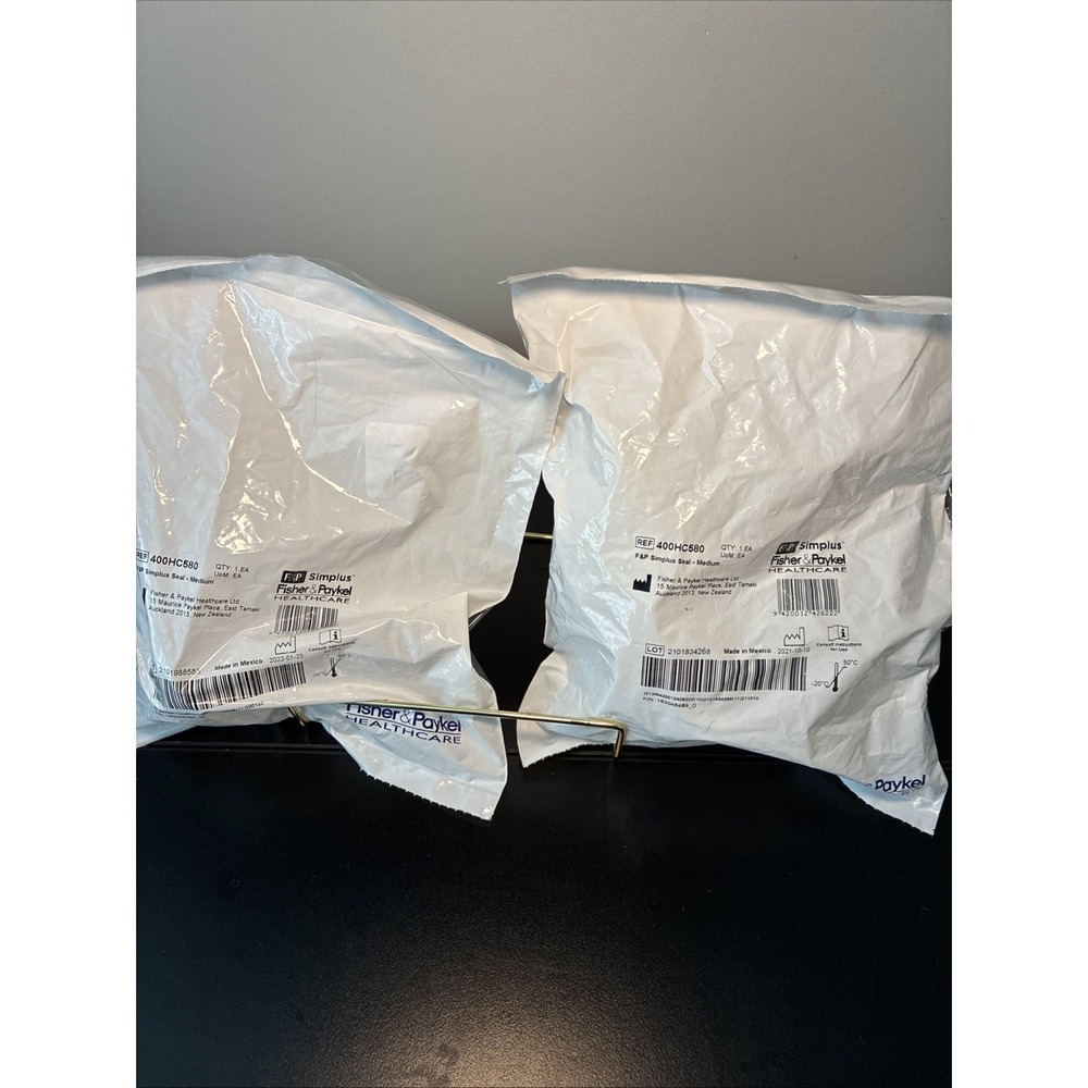 Lot 2 Fisher & Paykel Simplus Seal Cushion Medium 400HC580 New Sealed